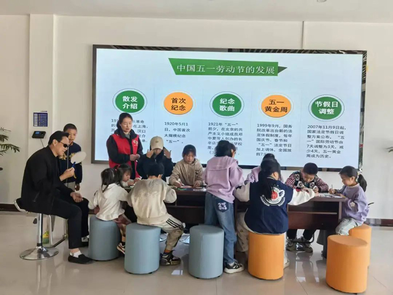 五汛鎮(zhèn)開展“童心童趣 樂享春光”文明實踐活動