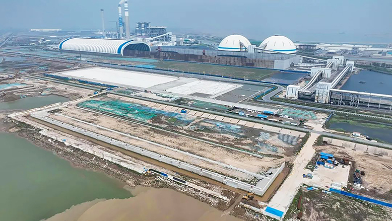 濱海通用碼頭三期工程建設(shè)進度再刷新