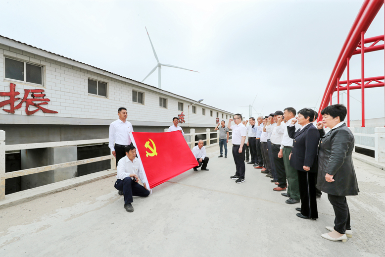 濱海港鎮(zhèn)振東村黨總支組織黨員開展“賡續(xù)紅色血脈，踐行初心使命”活動(dòng)